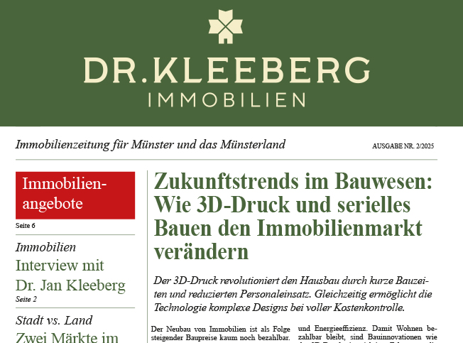 Immobilienzeitung - Ausgabe 2.2025